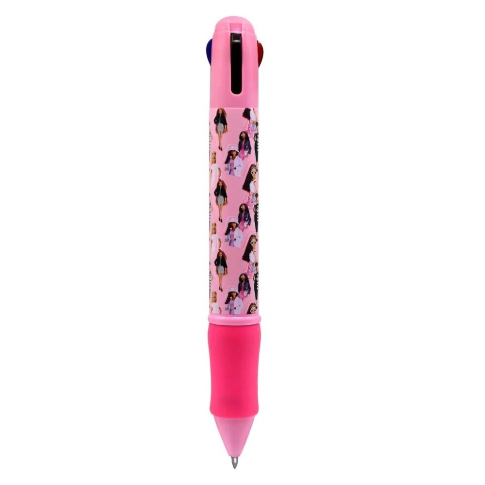 NWT Barbie 4 color jumbo medium tipped ballpoint pen